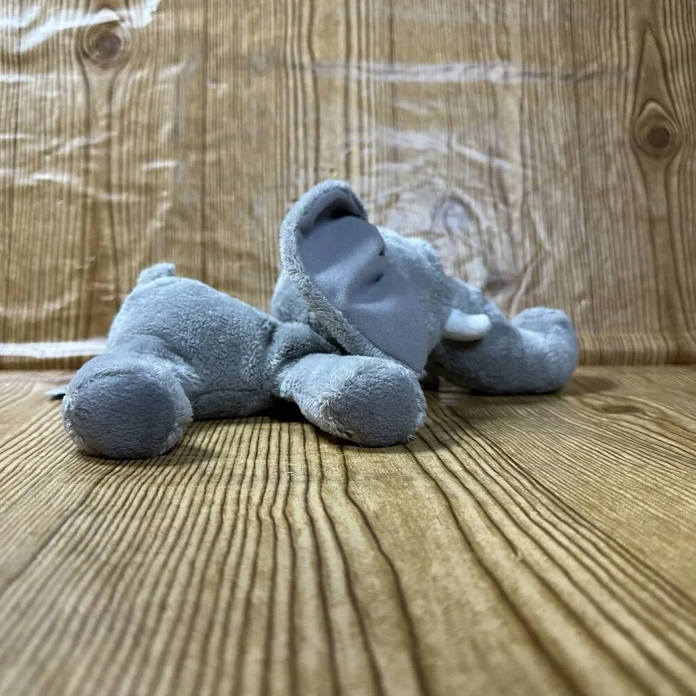 Russ Little Peepers Plush Elephant Grey Russ Berrie Gazoo Big Blue Eyes 12